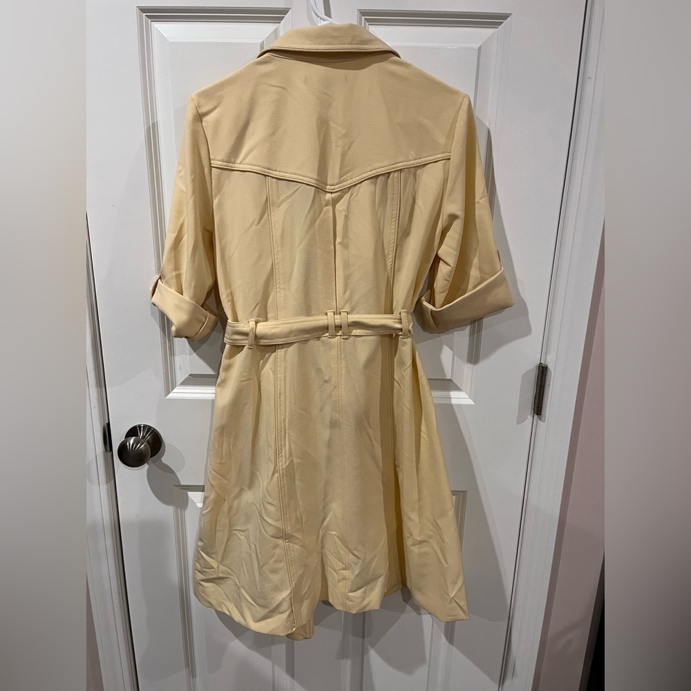 Sharagano Women’s Lightweight Trenchcoat Size 10 - Picture 4 of 7